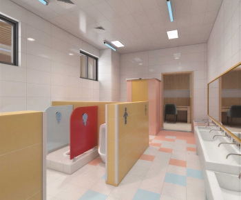 Modern Children's Restroom-ID:133826028