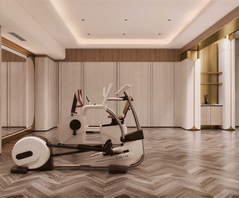 Modern Home Fitness Room-ID:425467012