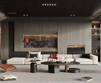 Modern A Living Room-ID:164108047