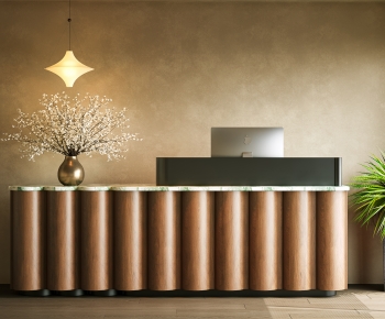 Modern Reception Desk-ID:144410112