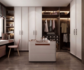 Modern Clothes Storage Area-ID:917027956
