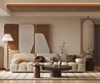 Retro Style A Living Room-ID:302233931