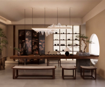 New Chinese Style Tea House-ID:514539963