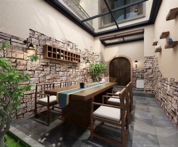Industrial Style Tea House-ID:523219172