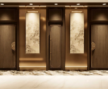 New Chinese Style Corridor-ID:347973117