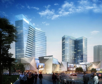 Modern Appearance Of Commercial Building-ID:862871891