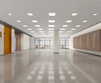 Modern Office Reception Desk-ID:379116062