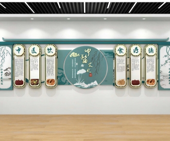 New Chinese Style Culture Wall-ID:458469497