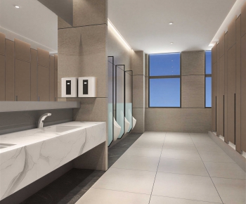 Modern Public Toilet-ID:109797951