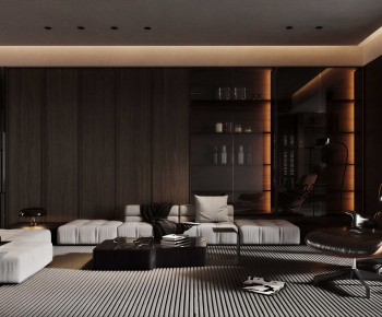 Modern A Living Room-ID:614883907
