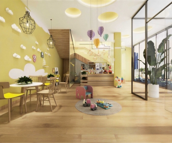 Modern Children's Playroom-ID:131932027