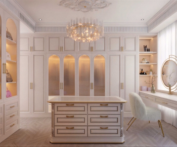 Simple European Style Clothes Storage Area-ID:647850021