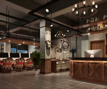 Industrial Style Internet Cafe-ID:175647026