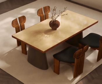 Modern Dining Table And Chairs-ID:282999046