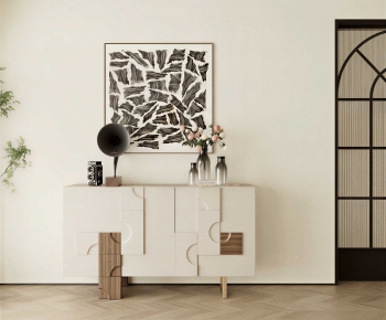 Modern Entrance Cabinet-ID:829099898