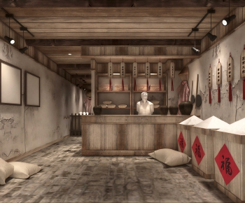 New Chinese Style Retail Stores-ID:183919917
