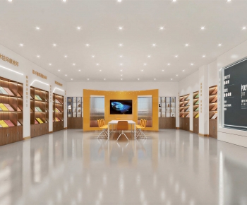 Modern Exhibition Hall-ID:460341021