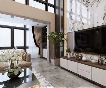 Modern A Living Room-ID:208320646