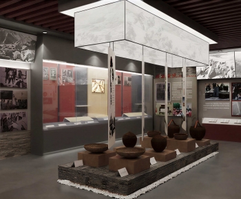 Modern Exhibition Hall-ID:833934079