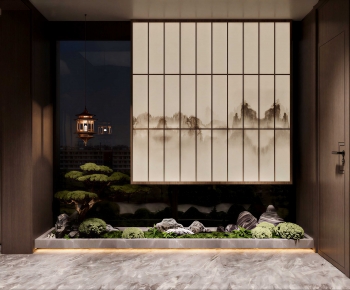 New Chinese Style Plant Landscaping-ID:202919012