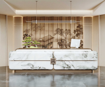 New Chinese Style Lobby Hall-ID:288686045