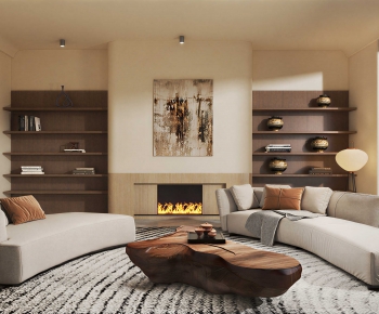 Modern A Living Room-ID:842073921