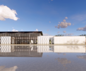 Modern Appearance Of Commercial Building-ID:248691084