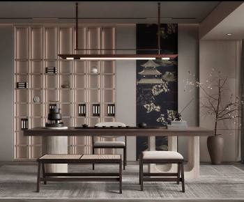 New Chinese Style Tea House-ID:208880965