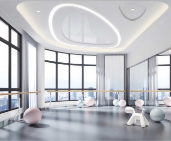 Modern Dance Classroom-ID:833400969