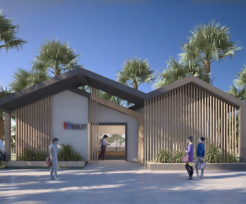 Modern Public Building-ID:583218109