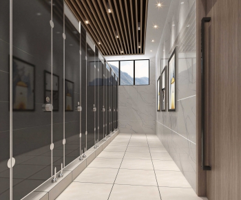 Modern Public Toilet-ID:613751897