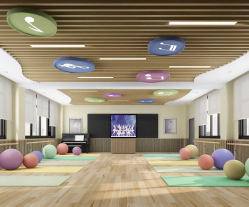 Modern Dance Classroom-ID:345730079