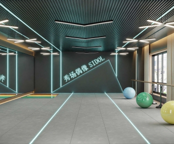 Modern Dance Classroom-ID:896471987