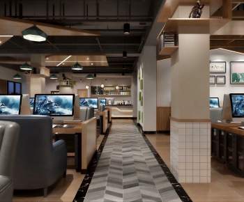 Modern Internet Cafe-ID:937515973