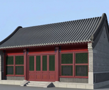Chinese Style Ancient Architectural Buildings-ID:722278124