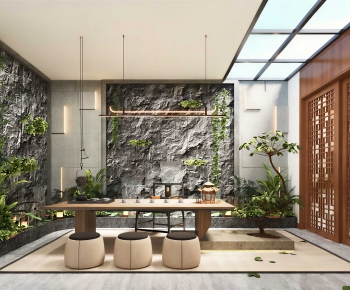 New Chinese Style Tea House-ID:414731033