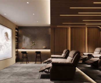 Modern Audiovisual Room-ID:125718128