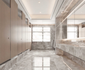Modern Public Toilet-ID:850204942