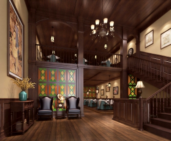 Retro Style Restaurant-ID:653048996