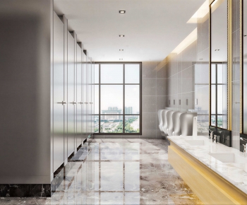 Modern Public Toilet-ID:468553078