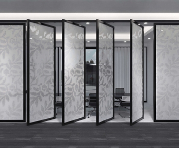 Modern Glass Screen Partition-ID:766932016