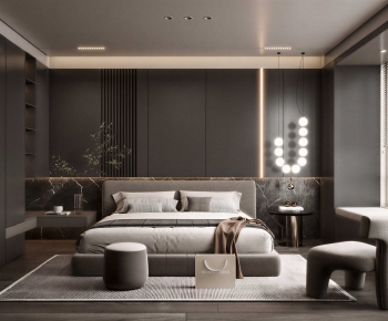 Modern Bedroom-ID:283273946