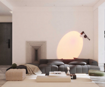 Modern A Living Room-ID:662077906