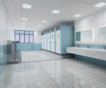 Modern Public Toilet-ID:723114014