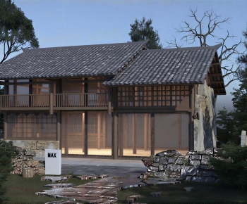 New Chinese Style Residential Building-ID:298844108