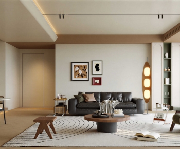 Modern A Living Room-ID:992147928