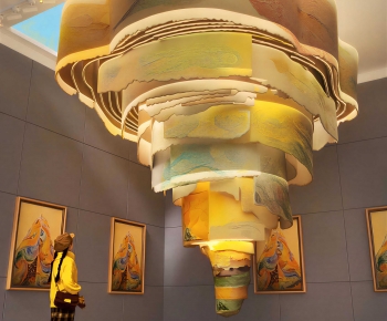 Modern Exhibition Hall-ID:218662983