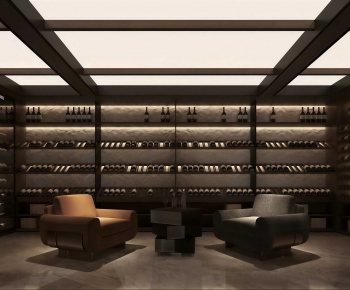 Modern Wine Cellar/Wine Tasting Room-ID:511244066