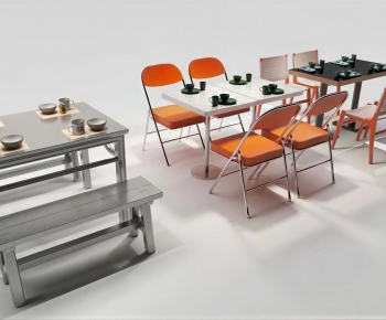 Modern Dining Table And Chairs-ID:108264922