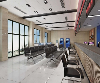Post Modern Style Office Reception Desk-ID:353182082